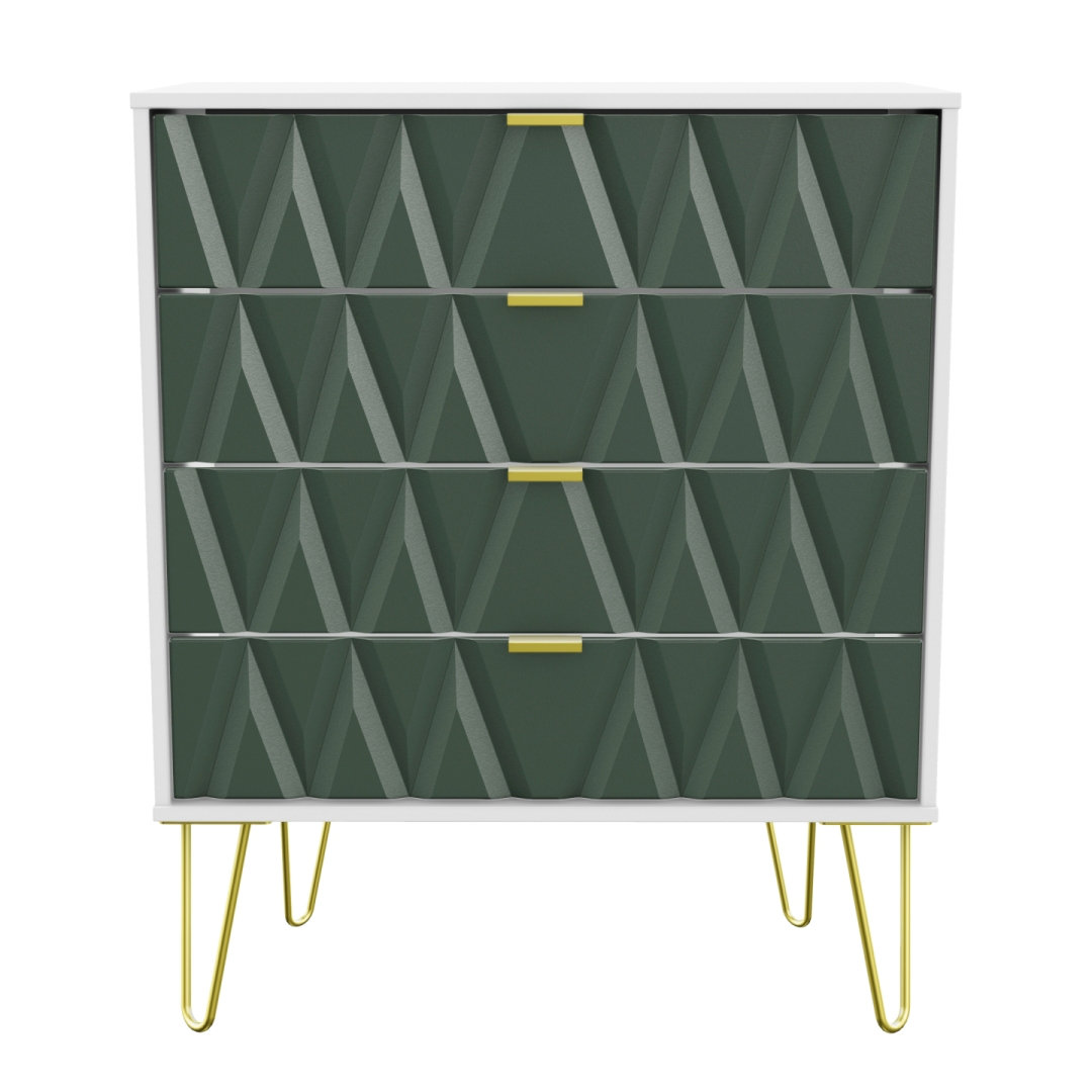 Fully Assembled Ione 4 Drawer 76.5Cm W Chest of Drawers