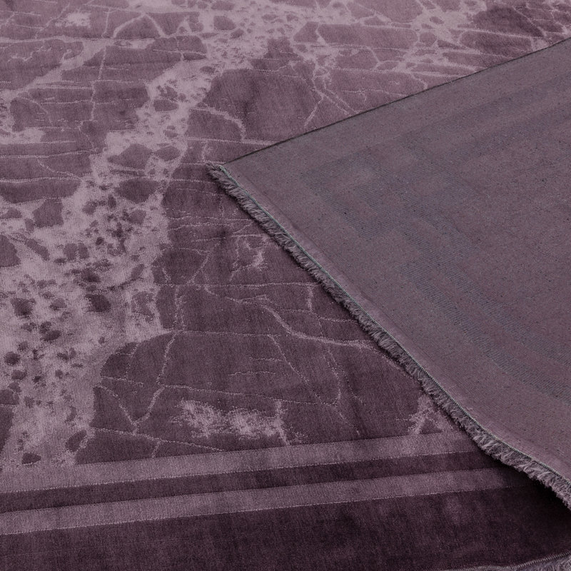 Alessandra Washable Persian Purple Rug, Rectangle 160 x 230cm
