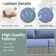 Demasi 2-Person Outdoor Wicker Sofa Set With Cushion
