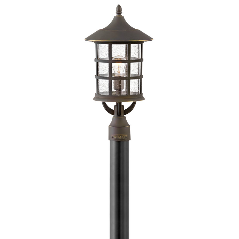 Lanterne d'extérieur à fixation sur poteau 20,5 po Freeport Coastal Elements, Bronze huilé