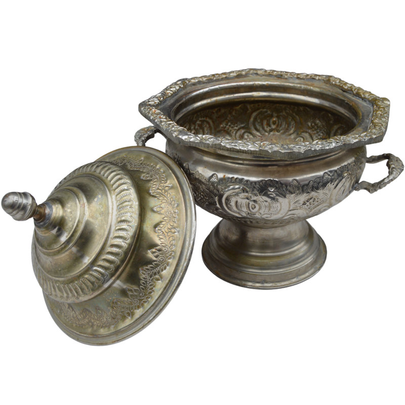 Handmade Silver Decorative Bowl