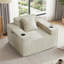 Ensemble de salon moderne 2 pièces avec fauteuil et canapé-1623375292