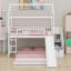 Lit superposé avec glissade Sturdy-1087499391