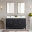 Meuble-lavabo double sur pied 60 po Langosta-1824021985