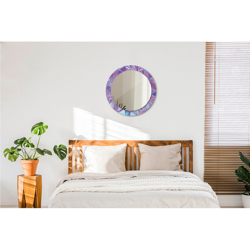 Huldar Glass Flat Wall Mirror