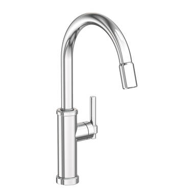 Newport Brass Seager Pull Down Single Handle Kitchen Faucet