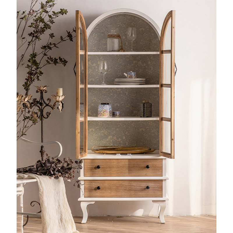 Armoire de rangement Classic Classic, Brun / Blanc