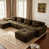 Brown -4Seat+2Ottman est en rupture de stock