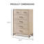 Commode 5 tiroirs Demmer