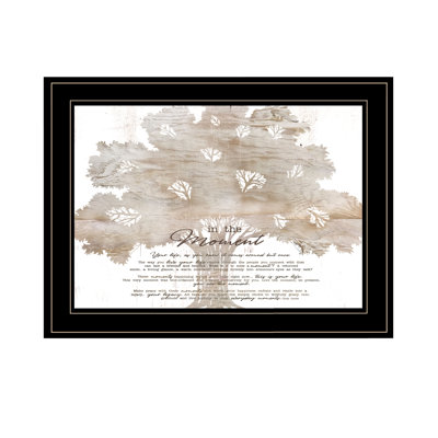 In the Moment Framed Wall Art for Living Room, Home Wall Décor By Cindy Jacobs