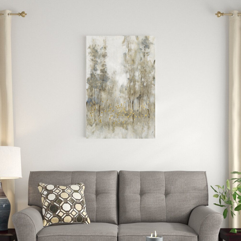 «Thicket Of Trees II» par Tim Otoole - impression sur toile tendue, H 36 po x l 24 po