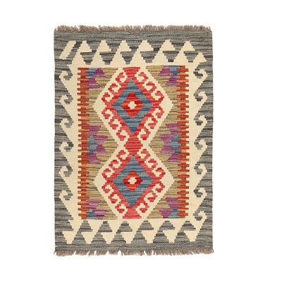 Hand Knotted Wool Moroccan Rug