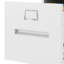 Classeur vertical verrouillable à 4 tiroirs en métal sur roulettes - Armoire verrouillable robuste pour la maison et le bureau, P 17,71 po x l 15,16 po x H 52,28 po-628164713