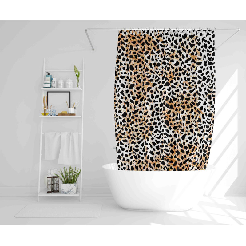 Skofte Polyester Shower Curtain, 168cm H x 168cm W