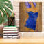  «In Blue» par Design Fabrikken, art mural sur toile-922914187