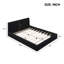Queen Size Upholstered Platform Bed-1459089889