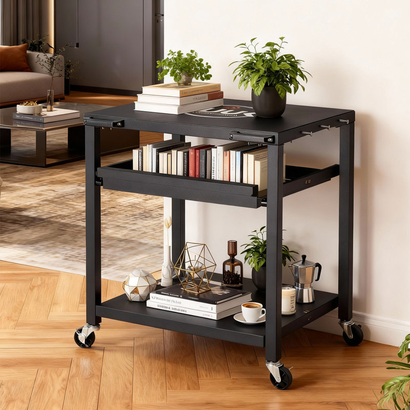 Table de four à pizza en acier robuste de 30 po Nuuk, Black