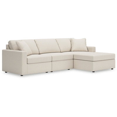 Canapé modulaire 3 pièces avec méridienne Braintree