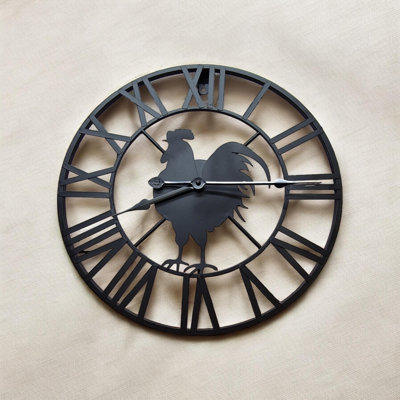 Geko Metal Wall Clock
