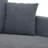 vidaXL 2-seater Sofa Black Velvet (100% polyester), Metal, Textilene-521748074-521748079