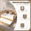 Lit de jour simple en rotin Traditional Stule
