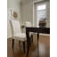 Chaise de salle à manger Rowen SEAT4U Rowen avec housse en tissu ivoire - 1 pièce