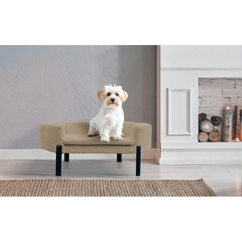Polyester Pet Bed, Beige