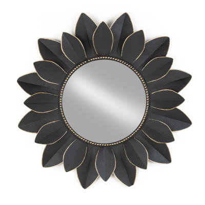 Croasmun Metal Flat Wall Mirror