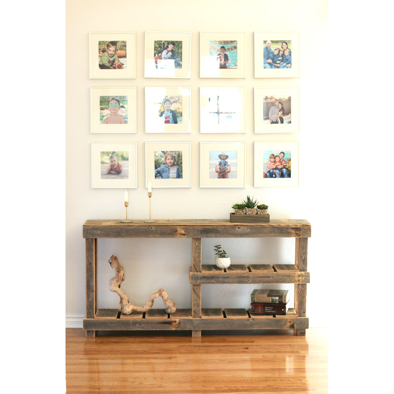 Taleigha Solid Wood Console Table, 30" H x 60" W x 10" D 