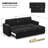 Rafael L-Shaped Modular Sleeper Sectional with Storage -101956654