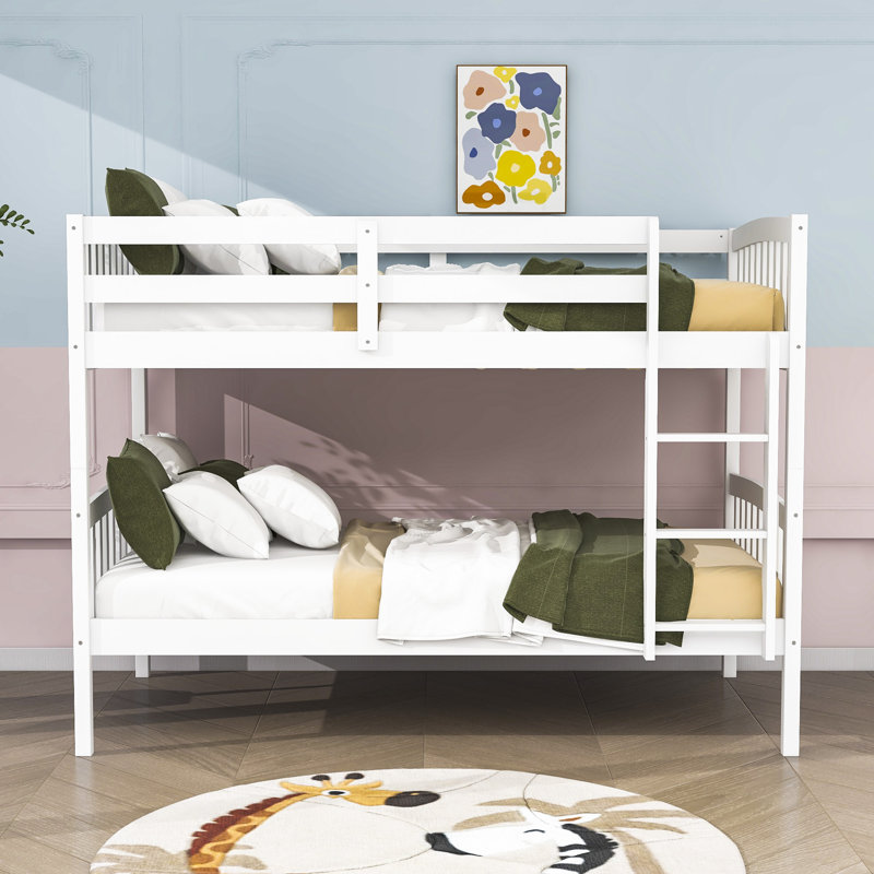 Lit superposé simple Daetyn par Harriet Bee, Blanc