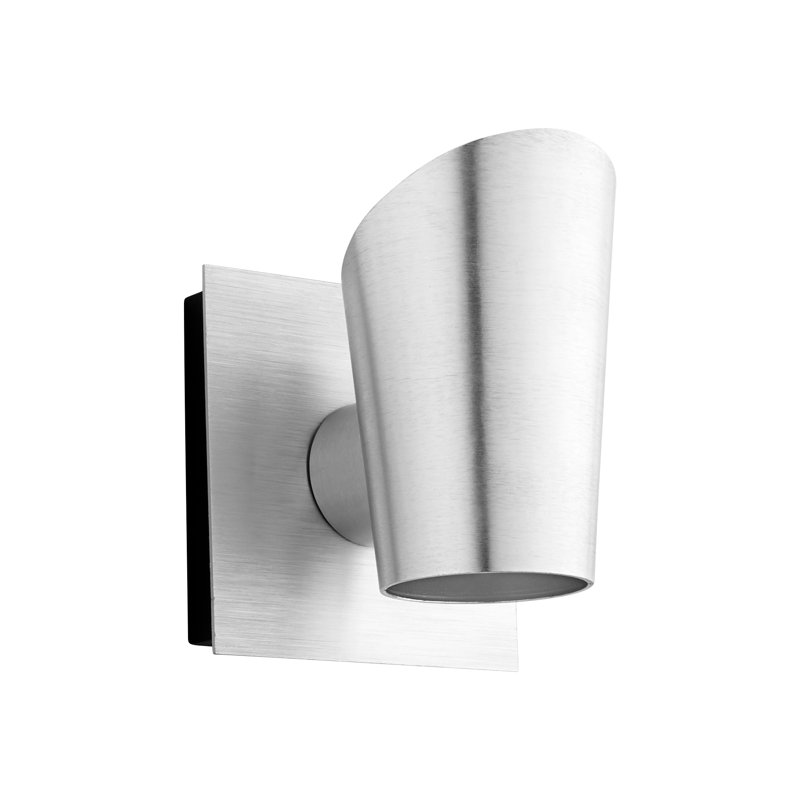 Shofner LED Wall Light, Brushed Aluminum