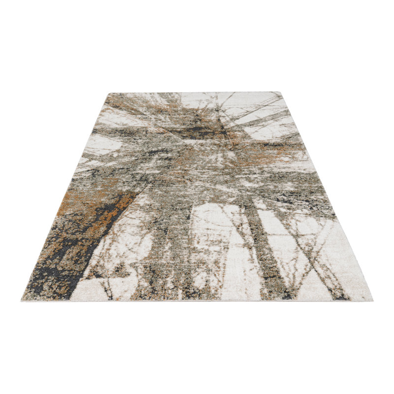 Berkly Abstract Area Rug, Rectangle 120 x 170cm