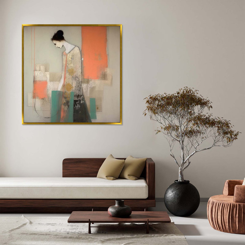 Sensual Woman Klimt Inspired 5 - Framed, Medium