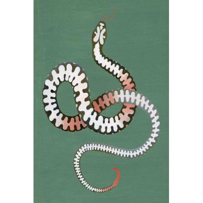 Serpent Shapes I - Wrapped Canvas Print