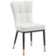 Chaise rembourrée moderne avec structure en métal-456032064