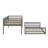 Full XL Over Queen Bunk Bed With Guardrails-1744201316-1744201314