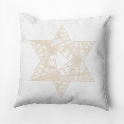 Hanukkah Reversible Throw Pillow