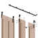 Bi-folding Standard Double Barn Door Hardware Kit (Doors Not Included)