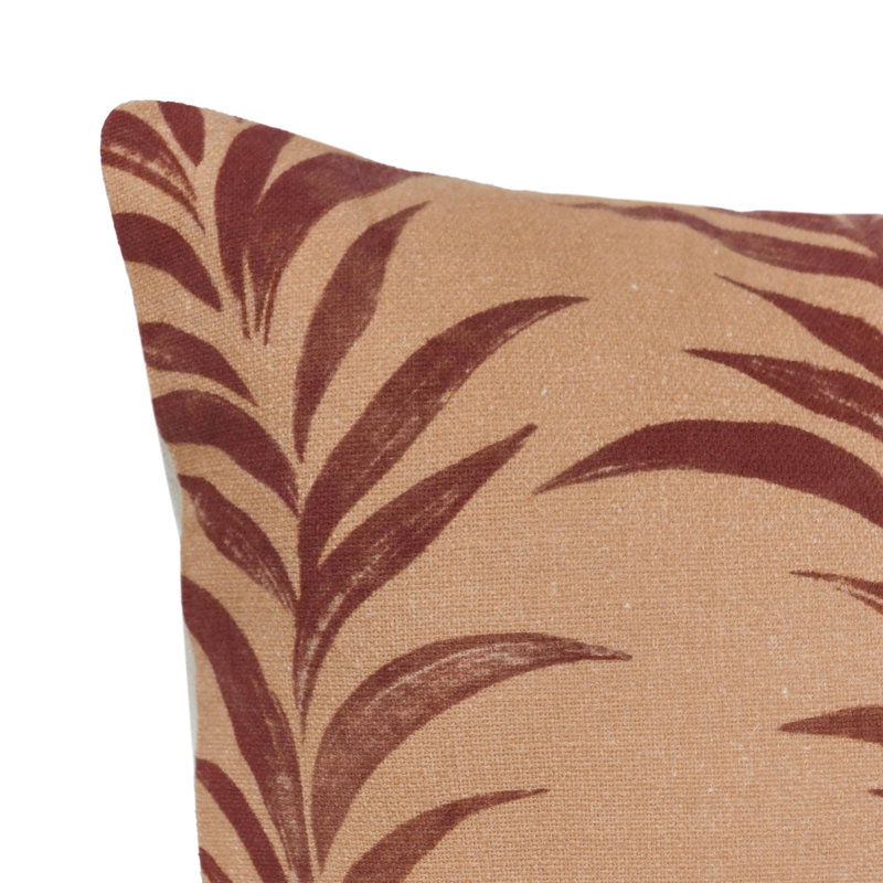Coussin Alula, Bourgogne, Rectangle H 14 po x l 26 po