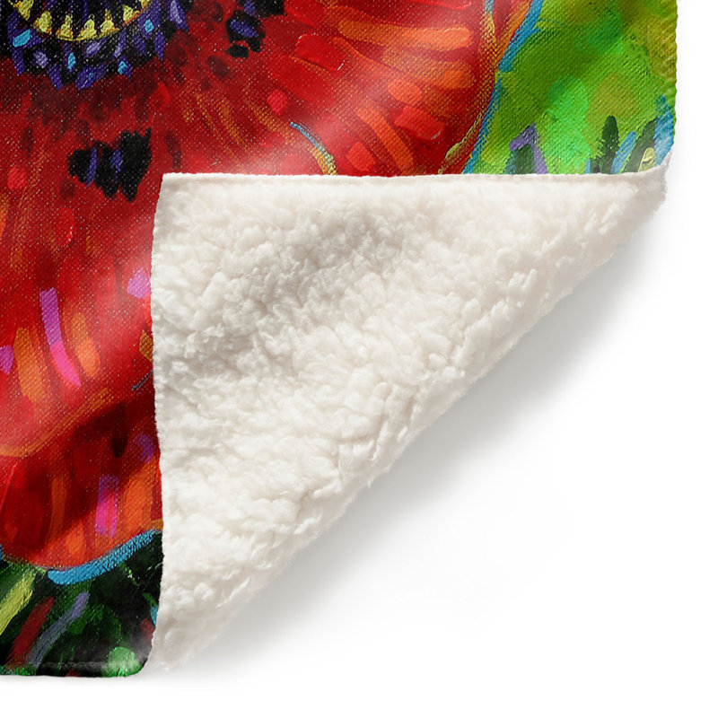 Couverture sherpa douce dépilée big, l 68 po x L 80 po