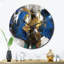 Horloge murale en métal-93379030