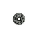 Jewel Metal Knob Backplate