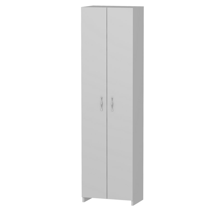 Armoire de rangement à 7 tablettes de 19,29 po de largeur Yerga