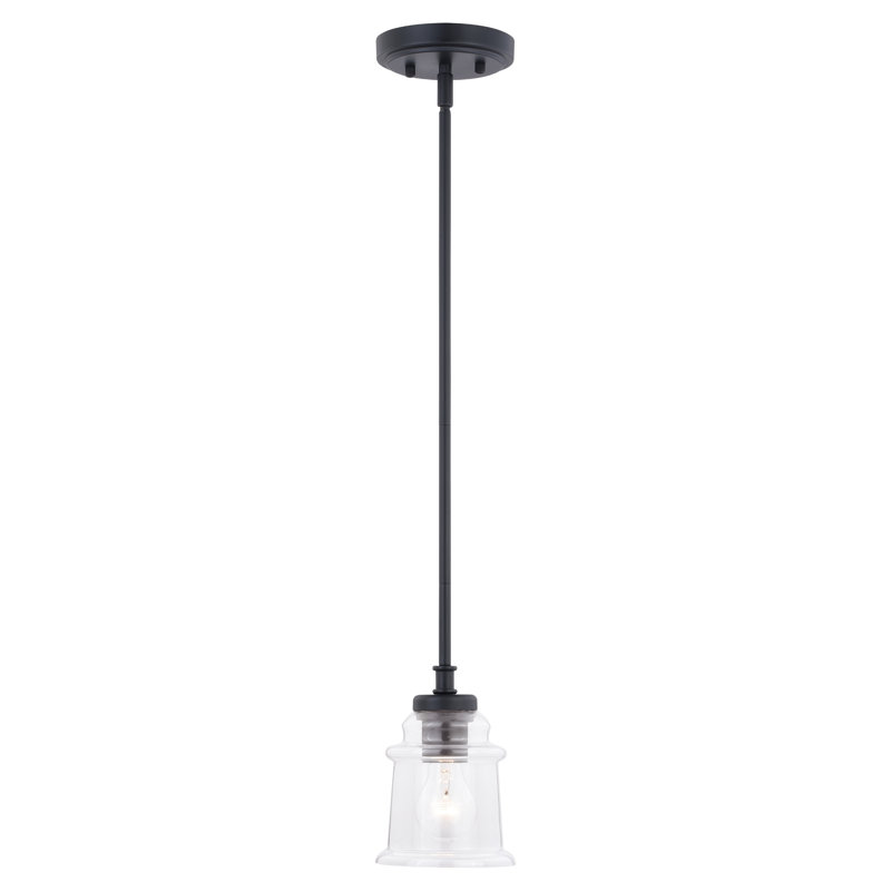 Akini 1 - Light Single Pendant, Matte Black