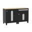 Armoire de rangement mobile à 2 portes et tiroirs ProGarage l 32,7 po x l 26,8 po x 18 po ProGarage