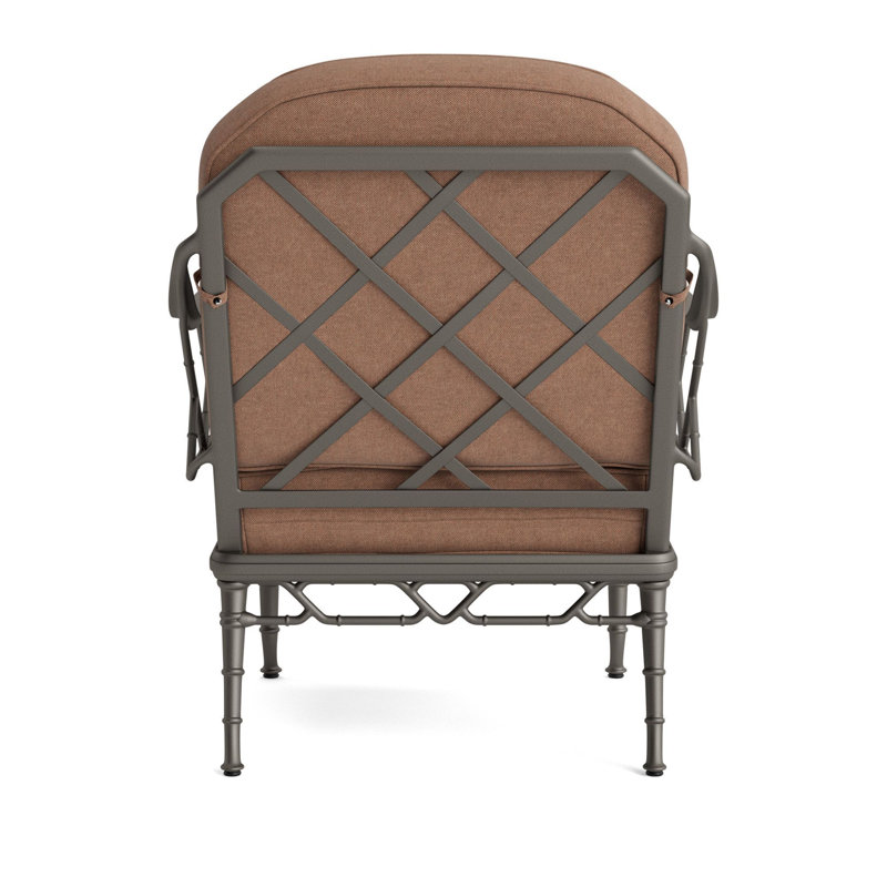 Calcutta Outdoor Lounge Chair, Fusion Clay, Mica