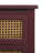 2 Drawer Nightstand,  Natural Rattan, Suitable for Bedroom-1495606402