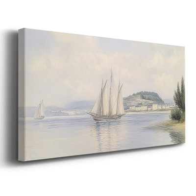 Série nautique-CLxxviii - Toile tendue avec châssis - Prêt à accrocher