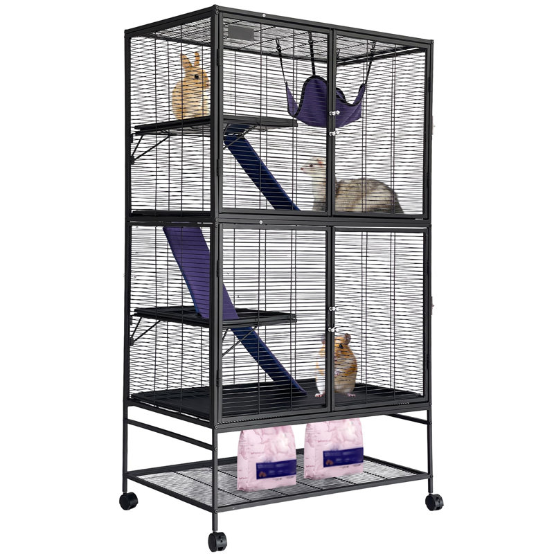 Cage en métal pour petits animaux